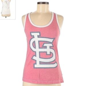 Touch by Alyssa Milano St. Louis Cardinals Baseball Ringer Tank Top Women's M